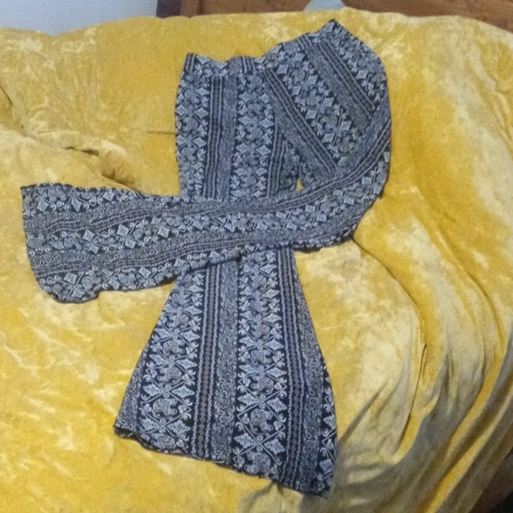 Boho Paisley Flair Pants